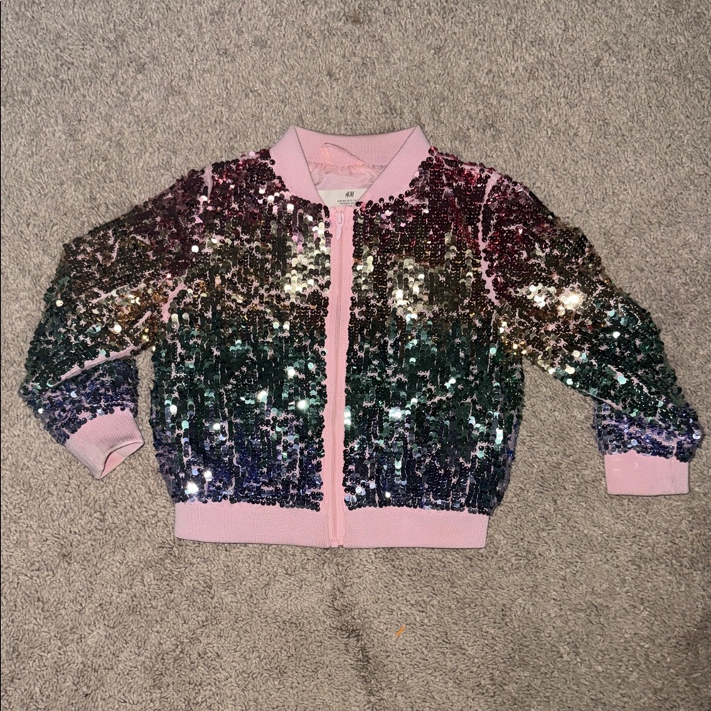 Sequin Ombre Jacket
